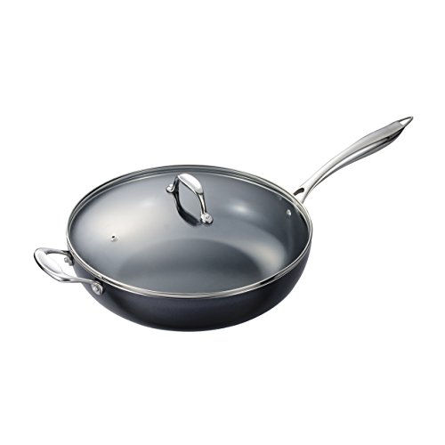 Kyocera Wok, Keramik, antihaftbeschichtet, 31,8 cm, Schwarz von Kyocera