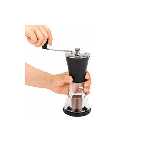 Kyocera CM-40 Keramik-Kaffeemühle Mühle, schwarz/acryl 8,2 x 16 x 21,9 cm von Kyocera