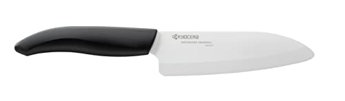 Kyocera Keramikmesser FK 140-WH Keramik Messer - 14cm Klinge - Santokumesser von KYOCERA