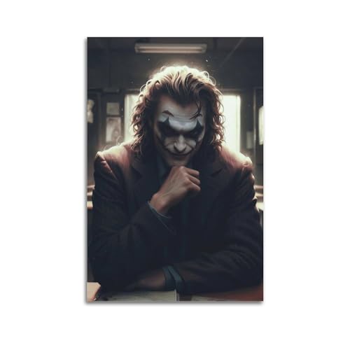 KYTIN Filmkunst-Poster, Joker, dekorative Malerei, Leinwand, 60 x 90 cm KYTIN Filmkunst-Poster, Joker, dekorative Malerei, Leinwand, 60 x 90 cm von KYTIN