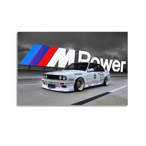 KYTIN Sportwagen-Poster für BMW E30 M3 Rennwagen 39 Sportwagen-Poster für BMW E30 M3 Rennwagen 39, dekorative Malerei, Leinwand, 60 x 90 cm KYTIN Sportwagen-Poster für BMW E30 M3 Rennwagen 39 Sportwagen-Poster für BMW E30 M3 Rennwagen 39, dekorative Malerei, Leinwand, 60 x 90 cm von KYTIn