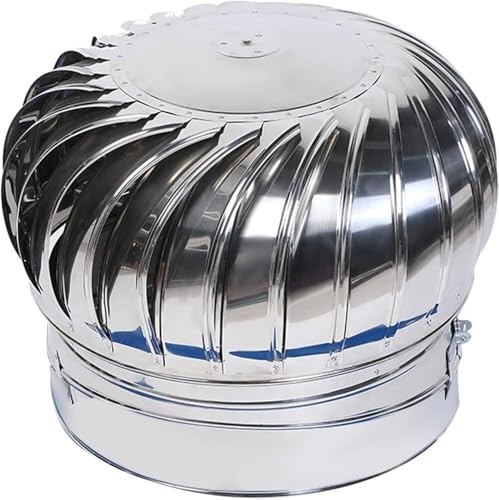 Drehbare Kaminhaube, Drehbare Kaminhaube aus Edelstahl. Kaminhaubenkappe. Externer Entlüftungsauslass.(300mm/11.8Inch) von KYUEPONG