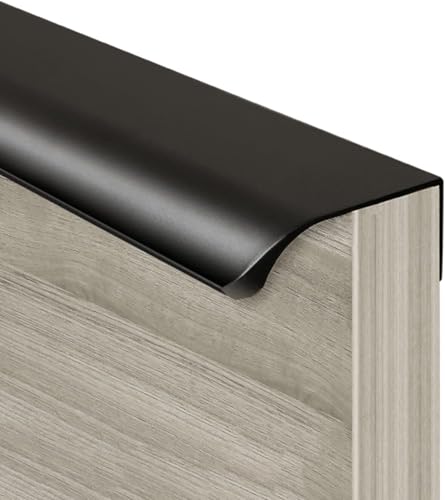 KYUEPONG Verdeckte Griffe, 1 Stück versteckte Schubladengriffe, versteckter Griff aus Aluminiumlegierung, verdeckte Laschengriffe(Length 200mm) von KYUEPONG