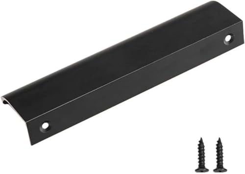 KYUEPONG Verdeckte Griffe, 10 Stück unsichtbarer Möbelgriff, verdeckter Griff for Schrankbeschläge(Hole Distance 128 mm) von KYUEPONG