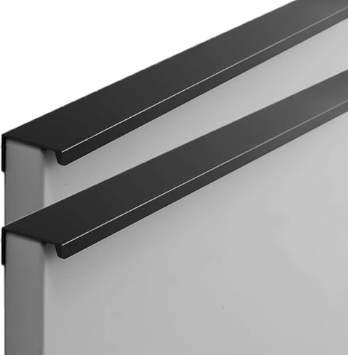 KYUEPONG Verdeckte Griffe, 2 Stück verdeckte Küchentürgriffe, versteckte Schubladengriffe, Küchengriffe(Right Angle,Length 120mm) von KYUEPONG