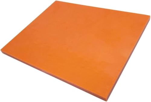 Phenolharz-Laminatplatte, Orangerote Bakelit-Phenol-Laminatplatte(300x300x3mm) von KYUEPONG