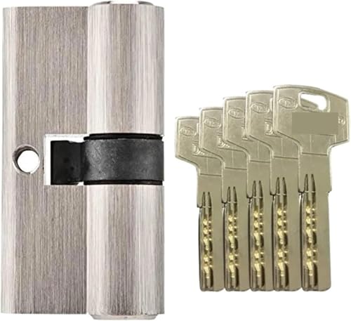 Schlosszylinder,Zylinderschloss, Schließzylinder, Türzylinder, vorgespannter Schließzylinder AB, Doppelschlüssel, Diebstahlsicherung, Messing-Türschloss, verlängerte Kernschlüssel(90mmz45and45) von KYUEPONG