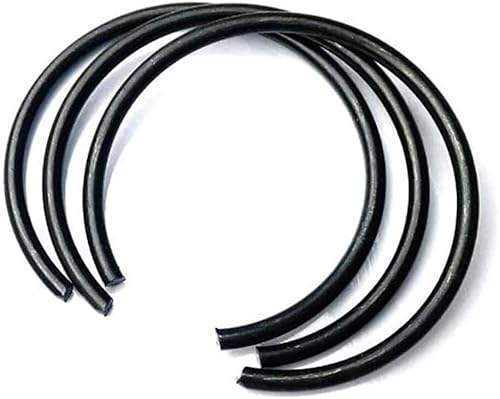 Sicherungsringe,Runde Sprengringe, 10 Stück Drahtdurchmesser φ1,8 mm Federstahl for Lochhalter-Sicherungsringe for Wellen-Außendurchmesser = 16 mm ~ 101,5 mm(1.8x25.6x2) von KYUEPONG