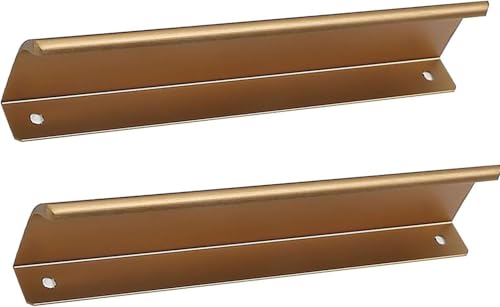 Verdeckte Griffe, Schubladengriff, 2 Stück, for Schränke, Kantengriff, verdeckter Griff for die Küche(Length 150mm) von KYUEPONG