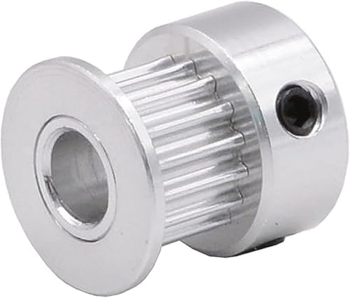 Zahnriemenscheibe Bohrung,Synchronrad, Zahnriemenscheibe, 5 Stück GT2-Zahnriemenscheibe, Bohrung 5 mm, 6,35 mm, 8 mm, passend for GT2-Riemenbreite 9 mm/10 mm, for CNC-Druckerteile(20t5mm) von KYUEPONG