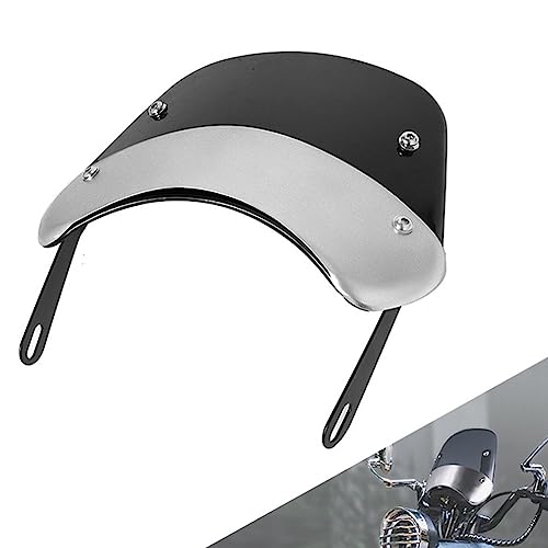 KYhats Motorrad Scheiben Windabweiser für LONCIN VOGE 500AC 500 AC Frontglas Windschutz Windschild Bildschirm Spoiler Visier Windschutzscheibe Zubehör von KYhats