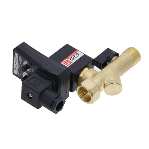 1pc 1/2" AC220V 1.6Mpa Electronic Drain Valve Timed Air Compressor Gas Tank Automatic 2-way Durable Drain Valve von KZEEVJTJY