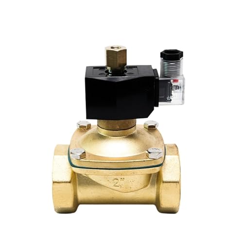 2" DN50 Brass Normally Open Solenoid Valve Switch 220VAC 24VDC 12VDC 110VAC 380VAC DN50 Solenoid Valve(24VAC) von KZEEVJTJY