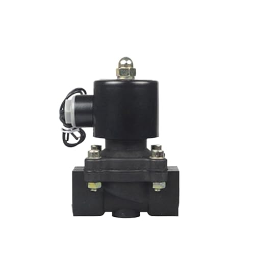 3/4" Plastic Solenoid Valve Normally Closed High Flow Electric Solenoid Process Valve AC220V DC24V DC12V For Water Oil Air(24VDC_24H WORKING TYPE) von KZEEVJTJY