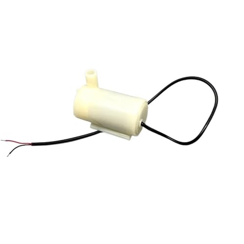 72-96L/H DC 3V-5V Mini-Tauchpumpe Stummschaltung Bewässerung Computerkühlung Solar Kleine Wasserpumpe Motorpumpe 3,7V 4,2V 4,5V(1m 8x6mm Tube only) von KZEEVJTJY