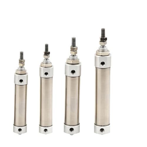CDJ2B Type Mini Stainless Steel Pneumatic Cylinder Double Acting CDJ2B10 CDJ2B16 Small Single Rod Air Cylinder(Stroke 90mm) von KZEEVJTJY