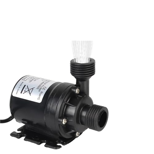DC 12V 24V Durchfluss 800L/H Tragbare bürstenlose Motor-Tauchpumpe Maximale Höhe 5M Kühlsystem Springbrunnenheizung(24V wiring) von KZEEVJTJY
