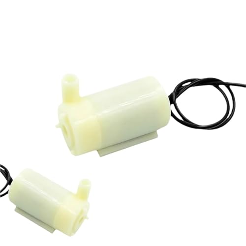 DC 3V 5V Tragbare Tauchwasserpumpe mit flexiblem Schlauch Mini Bürstenlose Wasserpumpe Leise USB for Aquariumbrunnen(BLACK_VERTICAL WITH USB) von KZEEVJTJY