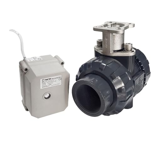 DN50 Tsai Fan Electric Motorized UPVC Valve BSP/NPT 2" DC12V DC24V 2/3/5/7 Wires For Industrial or Home Water Application(BSP THREAD_DC12V_CR201) von KZEEVJTJY
