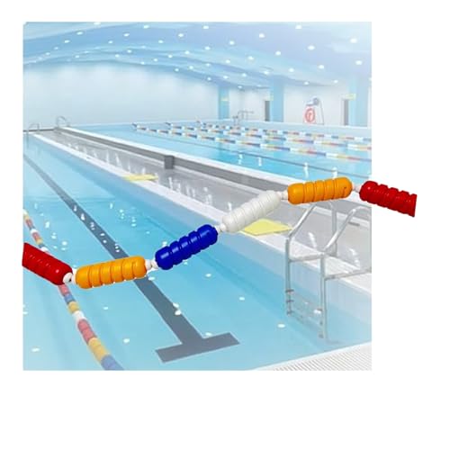 KZKZK Pool-Bahn-Teiler, 9 cm große Pool-Bahn-Boje, for Abgrenzen von Gefahrenbereichen oder Schwimmbahnen. Einfache Installation. Verformt Sich Nicht leicht.(Nylon Rope,600cm) von KZKZK