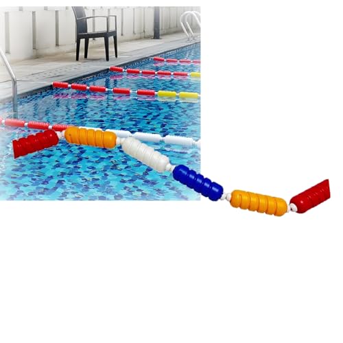 KZKZK Pool-Bahn-Teiler, Sicherheitsseil for Schwimmbäder und 9 cm Schwimmer-Set, bieten eine wirksame visuelle Warnung for Schwimmer(Wire Rope,600cm) von KZKZK