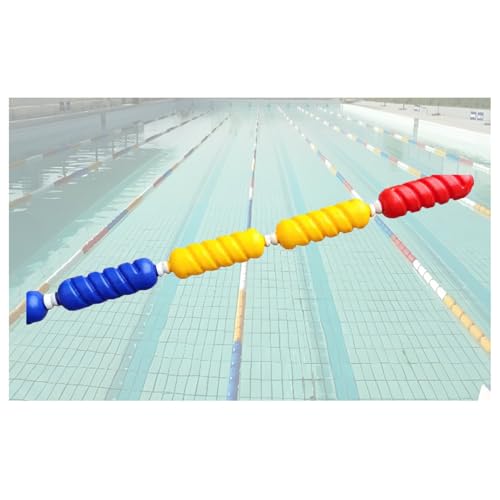 KZKZK Pool-Bahnteiler, 9 cm Schwimmerset und Sicherheitsseil for Schwimmbäder, bieten eine wirksame visuelle Warnung for Schwimmer(Wire Rope,1500cm) von KZKZK