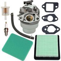 1 Set Vergaser-Luftfilter-Abdeckungssatz Rasenmäher-Trimmer-Zündkerzen Vergaser-Zündkerzendichtung Vergaser-Luftfilter-Zündkerzenabdeckung von KZQ
