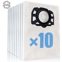 10 Staubsaugerbeutel für Kärcher WD4, WD5, WD6, passend für Kärcher MV4, MV5, MV6 Nass-/Trockensauger 2.863-006.0 von KZQ