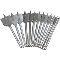 13-teiliges Flachbohrer-Set – Spatenbohrer für die Holzbearbeitung mit Aufbewahrungsbox 13-teiliges Flachbohrer-Set – Spatenbohrer für die Holzbearbeitung mit Aufbewahrungsbox von KZQ