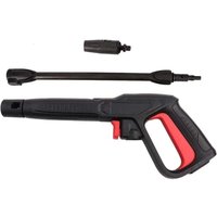 16 Mpa Spritzpistole mit variabler Düse für den Hochdruckreiniger Bosch AQT Black&Decker mit Griff, Verlängerungsstab und Sprinkler 16 Mpa Spritzpistole mit variabler Düse für den Hochdruckreiniger Bosch AQT Black&Decker mit Griff, Verlängerungsstab und Sprinkler von KZQ