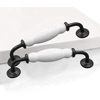 KZQ - 2 Bogenzieher für Türen, Schubladen und Möbel (Bohrabstand: 128 mm) von KZQ