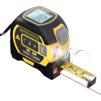 3-in-1-Digital-Laser-Entfernungsmesser mit Kreuzlinienlaser, 39 m digitaler Laser-Entfernungsmesser, 4,8 m Bandmaß mit LCD-Hintergrundbeleuchtung für 3-in-1-Digital-Laser-Entfernungsmesser mit Kreuzlinienlaser, 39 m digitaler Laser-Entfernungsmesser, 4,8 m Bandmaß mit LCD-Hintergrundbeleuchtung für von KZQ