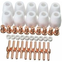 40 Stück Plasmaschneider-Verbrauchsmaterialien für PT 31 LG 40 CUT 40 50 Taschenlampe 40 Stück Plasmaschneider-Verbrauchsmaterialien für PT 31 LG 40 CUT 40 50 Taschenlampe von KZQ