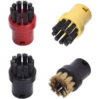 4er-Pack Dampfreinigungsbürsten, Dampfreinigungszubehör, Rundbürstenset für Kärcher SC1 SC2 CTK10 SC3 SC4 SC5 SC7 - KZQ von KZQ