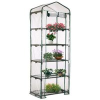 5-stöckige Gewächshaus-PVC-Abdeckung – Ersatzabdeckung für Mini-Gartengewächshaus, für drinnen oder draußen (Eisenständer nicht im Lieferumfang 5-stöckige Gewächshaus-PVC-Abdeckung – Ersatzabdeckung für Mini-Gartengewächshaus, für drinnen oder draußen (Eisenständer nicht im Lieferumfang von KZQ