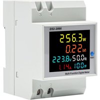 AC40-300V 100A Stromzähler Verbrauch Unterstromzähler Digitaler Energiezähler, einphasiger Stromzähler, Wechselstromzähler KWh-Zähler CT-Typ von KZQ