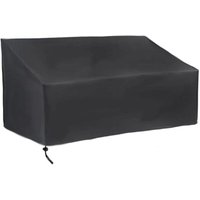 Abdeckung für Gartenbänke für 2/3/4-Sitzer, wasserdicht, winddicht, UV-beständig, strapazierfähig, für Gartenbank, Terrasse, Zweisitzer (162 x 66 x von KZQ