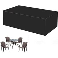 Abdeckung für Terrassenbänke, 315 x 160 x 74 cm, wasserdicht, staubdicht, für Gartenmöbel, Abdeckung für Tisch, Stühle und Sofa, strapazierfähig Abdeckung für Terrassenbänke, 315 x 160 x 74 cm, wasserdicht, staubdicht, für Gartenmöbel, Abdeckung für Tisch, Stühle und Sofa, strapazierfähig von KZQ