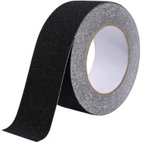 Anti-Rutsch-Klebeband für Treppen, Reibung, Schleifmittel für Sicherheit, Trittleiter, Innen, Außen, Hohe Traktion, 5 cm x 10 m, Schwarz Anti-Rutsch-Klebeband für Treppen, Reibung, Schleifmittel für Sicherheit, Trittleiter, Innen, Außen, Hohe Traktion, 5 cm x 10 m, Schwarz von KZQ