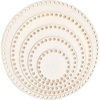 KZQ - Basis aus natürlichem Holz, Cesta mit 5 Tamaños, Cesta de Ganchillo Circular de Madera Para Cestería, Durchmesser 10/15/20/25/30 cm KZQ - Basis aus natürlichem Holz, Cesta mit 5 Tamaños, Cesta de Ganchillo Circular de Madera Para Cestería, Durchmesser 10/15/20/25/30 cm von KZQ