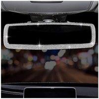 Bling Strass Auto Rückspiegel, Auto Rückspiegel mit Kristall Diamanten Bling Strass Auto Rückspiegel für Frauen, Auto Teile Bling Strass Auto Rückspiegel, Auto Rückspiegel mit Kristall Diamanten Bling Strass Auto Rückspiegel für Frauen, Auto Teile von KZQ