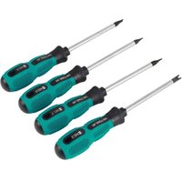 Crv U-Typ Gabel Magnetischer Schraubendreher Multifunktionales Handwerkzeug 4-teiliges Schraubendreher-Set a von KZQ