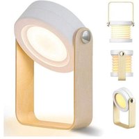 Dimmbare Touch led Nachttischlampe Retro Tischlampe mit Holzgriff 3 Helligkeitsstufen Faltbare tragbare Tischlampe mit Dimmbare Touch led Nachttischlampe Retro Tischlampe mit Holzgriff 3 Helligkeitsstufen Faltbare tragbare Tischlampe mit von KZQ