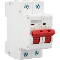 KZQ - Disjoncteur 2P dc 500V mcb 16A DIN-Schienenmontage Schutzschalter 6000A Abschaltleistung KZQ - Disjoncteur 2P dc 500V mcb 16A DIN-Schienenmontage Schutzschalter 6000A Abschaltleistung von KZQ