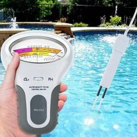 Elektronischer Pool-Wasserqualitätstester zur Messung von pH-Wert und Chlorgehalt, mit 13 cm Kabel. Elektronischer Pool-Wasserqualitätstester zur Messung von pH-Wert und Chlorgehalt, mit 13 cm Kabel. von KZQ