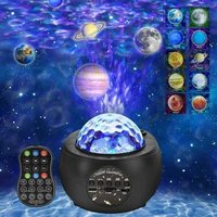 FlkwoH Sternenhimmel-Projektor mit LED-Nachtlicht, Sternen- und Galaxie-Projektionslampe. Er ist mit einer Fernbedienung, einem Timer und einem von KZQ