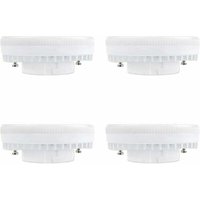 GX53 9W LED-Lampe, Kaltweiß 6000K, 120°, Entspricht 15W-18W GX53 CFL-Lampe, 900LM, Nicht dimmbar, LED-Einbaustrahler für Küchenmöbel/Decke/Schrank, von KZQ
