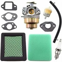 Gcv 190 Vergaser mit Zündkerze Kraftstoffleitung für Honda GCV190 GCv160 Motor Passend für Rasenmäher 16100-z0y-m42 von KZQ