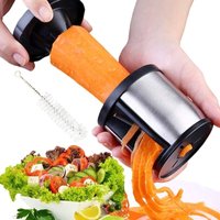 KZQ - Gemüsespiralschneider, Gemüseschneider Spiralizer - Gemüseschneider für Ihr Obst und Gemüse - Spiralen, Julienne, Spaghetti, Nudeln, Bänder KZQ - Gemüsespiralschneider, Gemüseschneider Spiralizer - Gemüseschneider für Ihr Obst und Gemüse - Spiralen, Julienne, Spaghetti, Nudeln, Bänder von KZQ