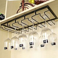 Hängendes Gläserregal - Weinglashalter mit 5 Schienen für 10-15 Gläser, 50 x 22,5 x 5,5 cm Hängendes Gläserregal - Weinglashalter mit 5 Schienen für 10-15 Gläser, 50 x 22,5 x 5,5 cm von KZQ